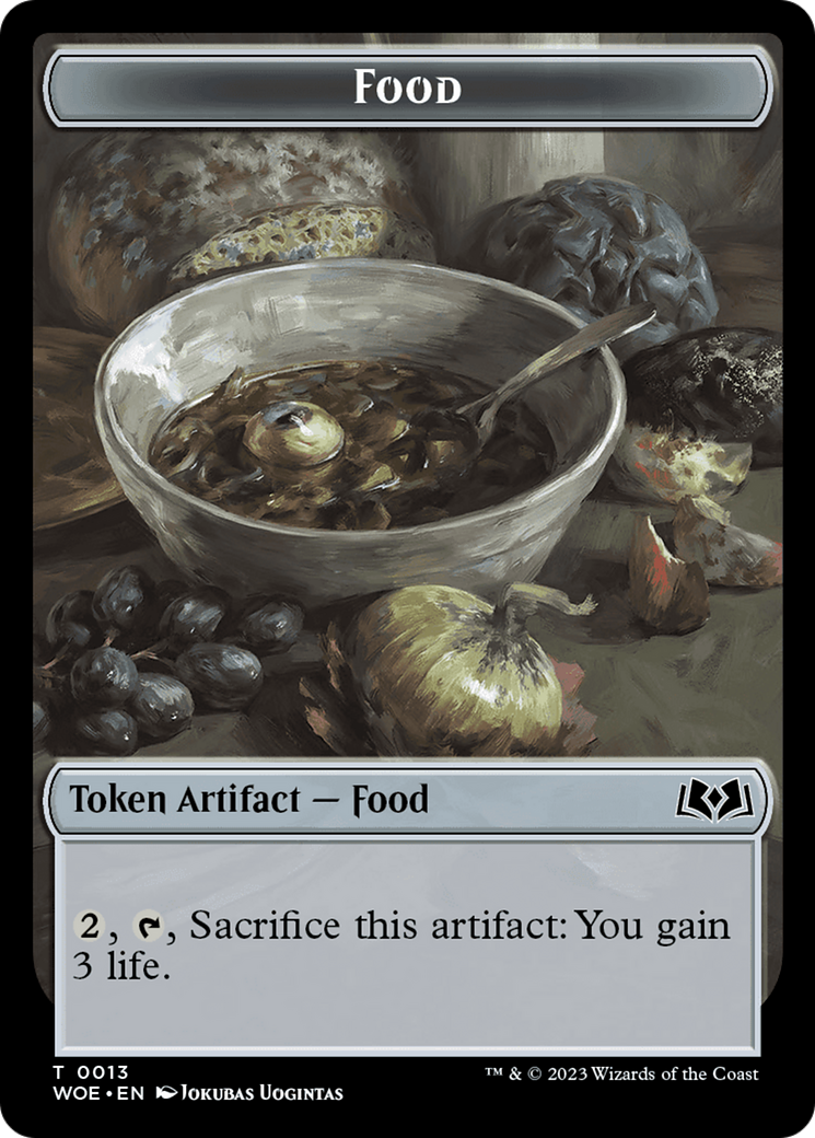 Food (0013) Token [Wilds of Eldraine Tokens] | Tacoma Games