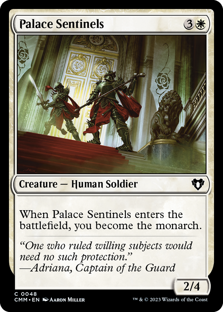 Palace Sentinels [Commander Masters] | Tacoma Games