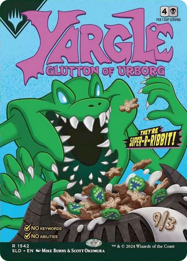 Yargle, Glutton of Urborg (Rainbow Foil) [Secret Lair Drop Series] | Tacoma Games