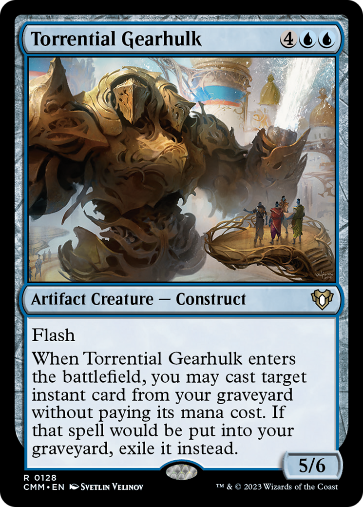 Torrential Gearhulk [Commander Masters] | Tacoma Games