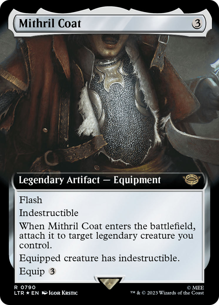 Mithril Coat (Extended Art) (Surge Foil) [The Lord of the Rings: Tales of Middle-Earth] | Tacoma Games