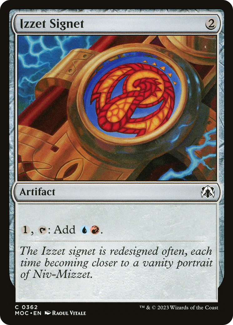 Izzet Signet [March of the Machine Commander] | Tacoma Games