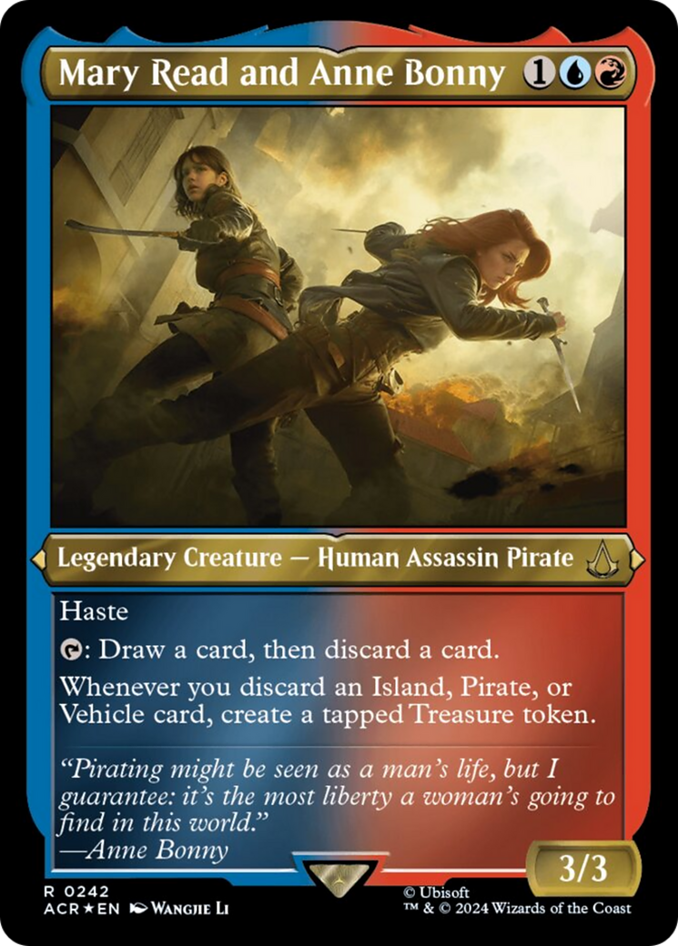 Mary Read and Anne Bonny (Foil Etched) [Assassin's Creed] | Tacoma Games
