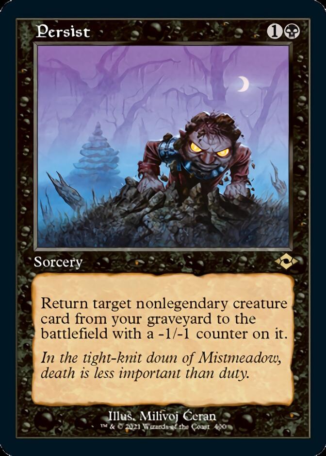 Persist (Retro Foil Etched) [Modern Horizons 2] | Tacoma Games