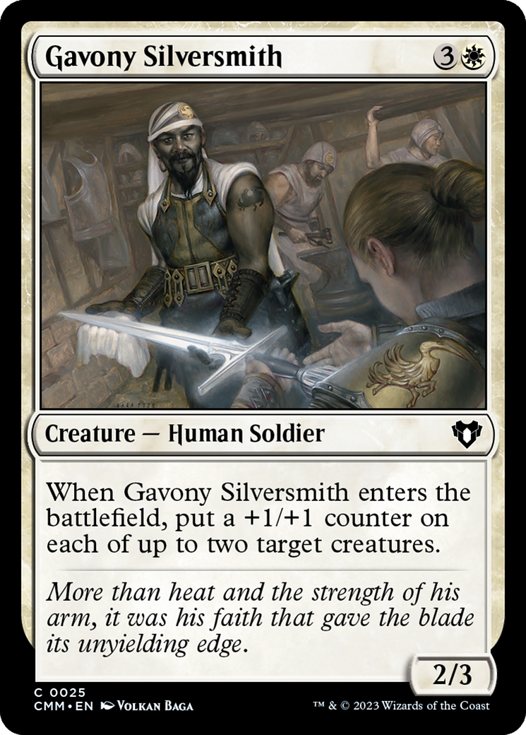 Gavony Silversmith [Commander Masters] | Tacoma Games