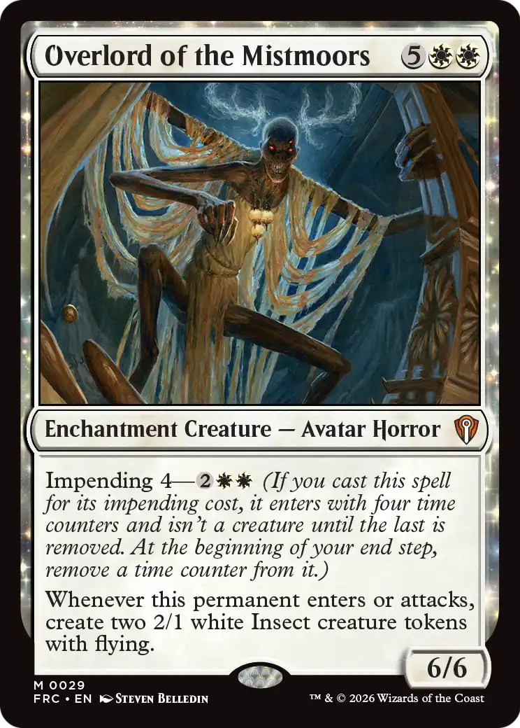 Overlord of the Mistmoors [Reality Fracture Commander] | Tacoma Games