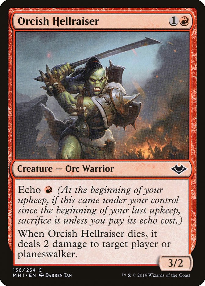 Orcish Hellraiser [Modern Horizons] | Tacoma Games