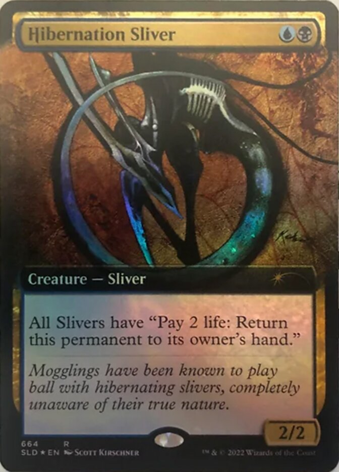 Hibernation Sliver (Extended Art) [Secret Lair Drop Promos] | Tacoma Games