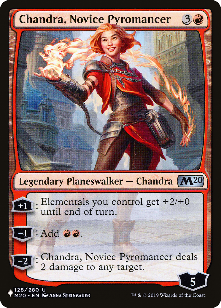 Chandra, Novice Pyromancer [The List] | Tacoma Games