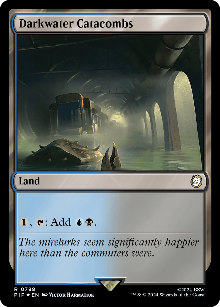 Darkwater Catacombs (Surge Foil) [Fallout] | Tacoma Games