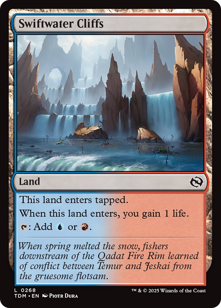 Swiftwater Cliffs [Tarkir: Dragonstorm] | Tacoma Games