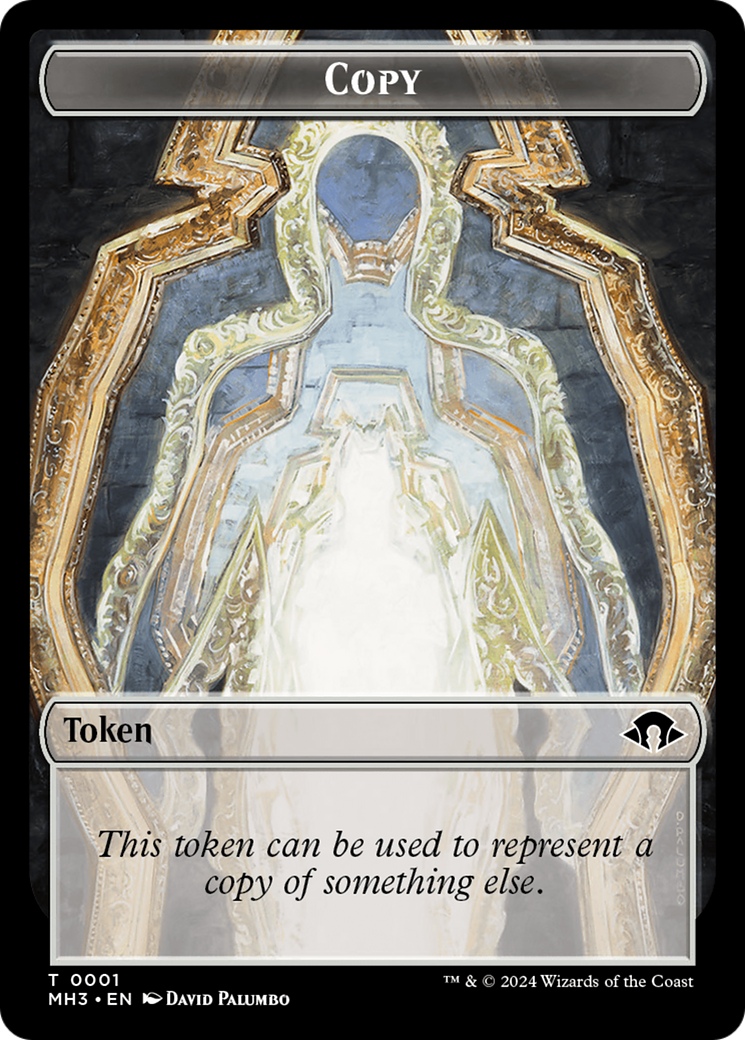 Thopter (Ripple Foil) // Copy Double-Sided Token [Modern Horizons 3 Commander Tokens] | Tacoma Games