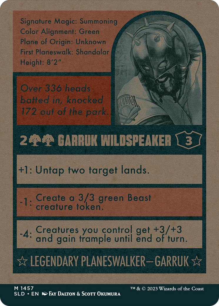 Garruk Wildspeaker [Secret Lair Drop Series] | Tacoma Games