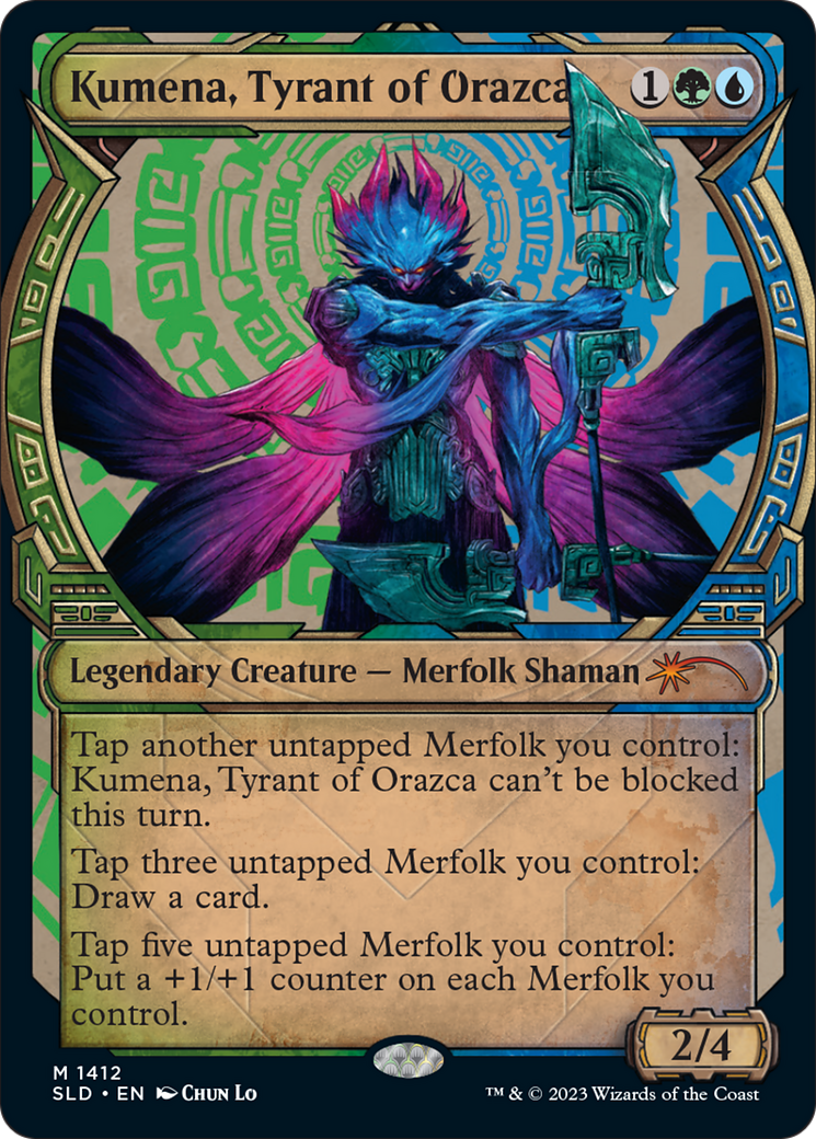 Kumena, Tyrant of Orazca (Rainbow Foil) [Secret Lair Drop Series] | Tacoma Games