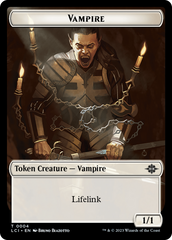 Vampire // Vampire Demon Double-Sided Token [The Lost Caverns of Ixalan Tokens] | Tacoma Games