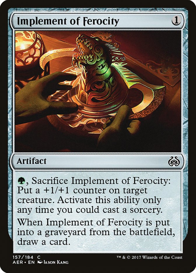Implement of Ferocity [Aether Revolt] | Tacoma Games