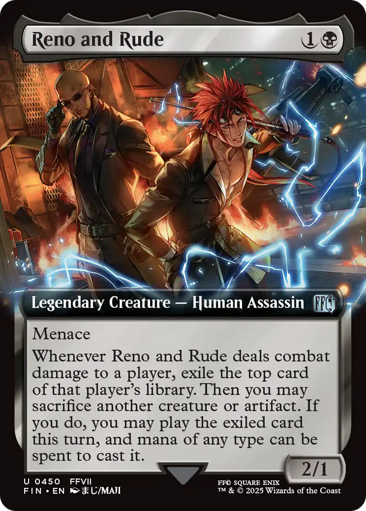Reno and Rude (Extended Art) [FINAL FANTASY] | Tacoma Games