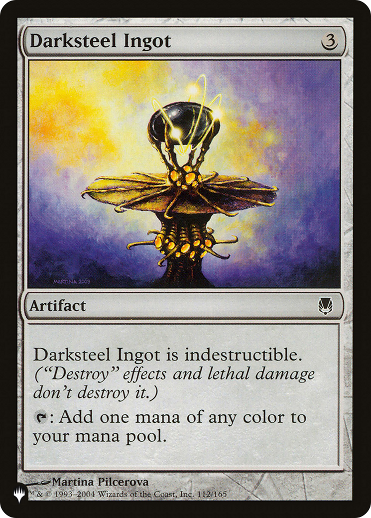 Darksteel Ingot [The List Reprints] | Tacoma Games