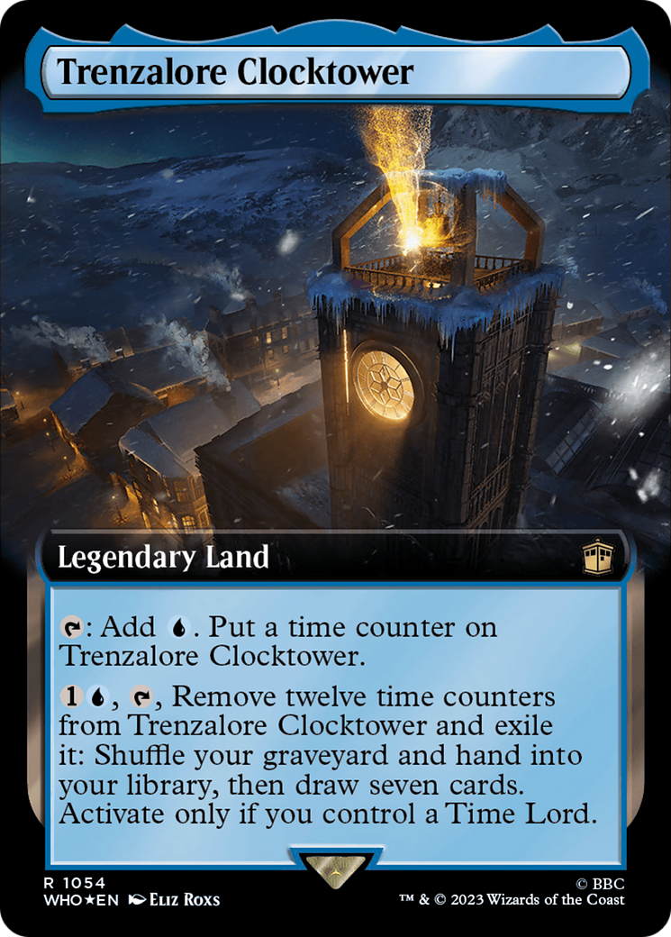 Trenzalore Clocktower (Extended Art) (Surge Foil) [Doctor Who] | Tacoma Games