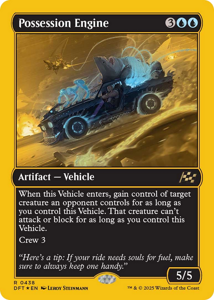 Possession Engine (First-Place Foil) [Aetherdrift] | Tacoma Games