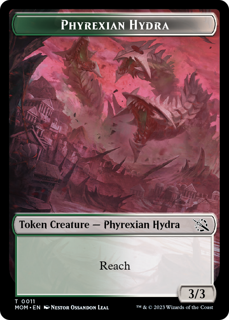 Phyrexian Hydra Token (11) [March of the Machine Tokens] | Tacoma Games