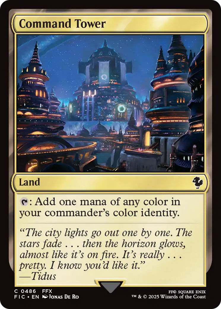 Command Tower (0486) [FINAL FANTASY Commander] | Tacoma Games
