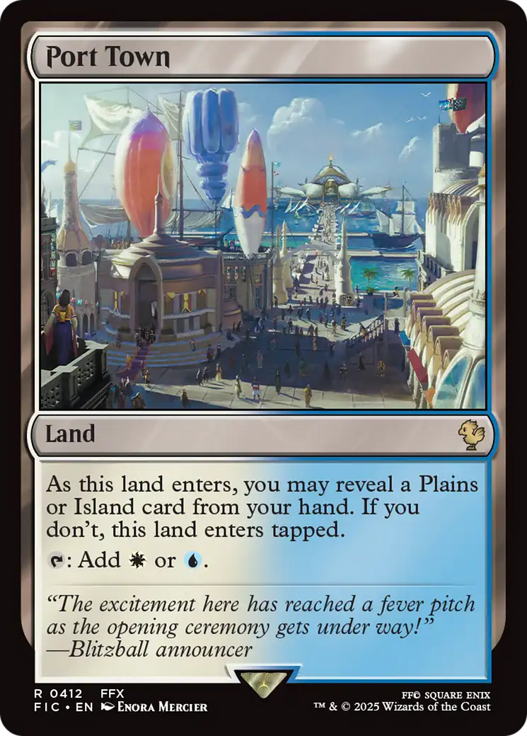 Port Town [FINAL FANTASY Commander] | Tacoma Games