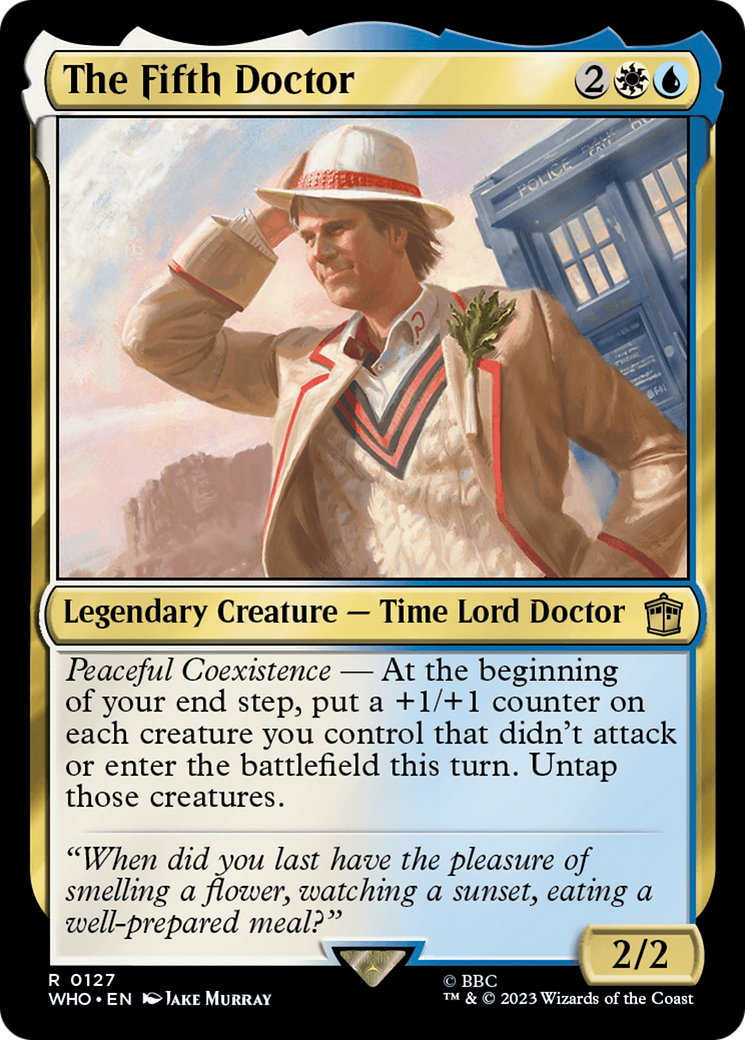 The Fifth Doctor [Doctor Who] | Tacoma Games