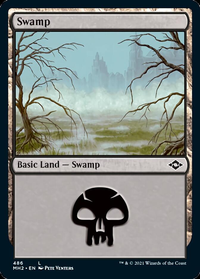 Swamp (486) [Modern Horizons 2] | Tacoma Games