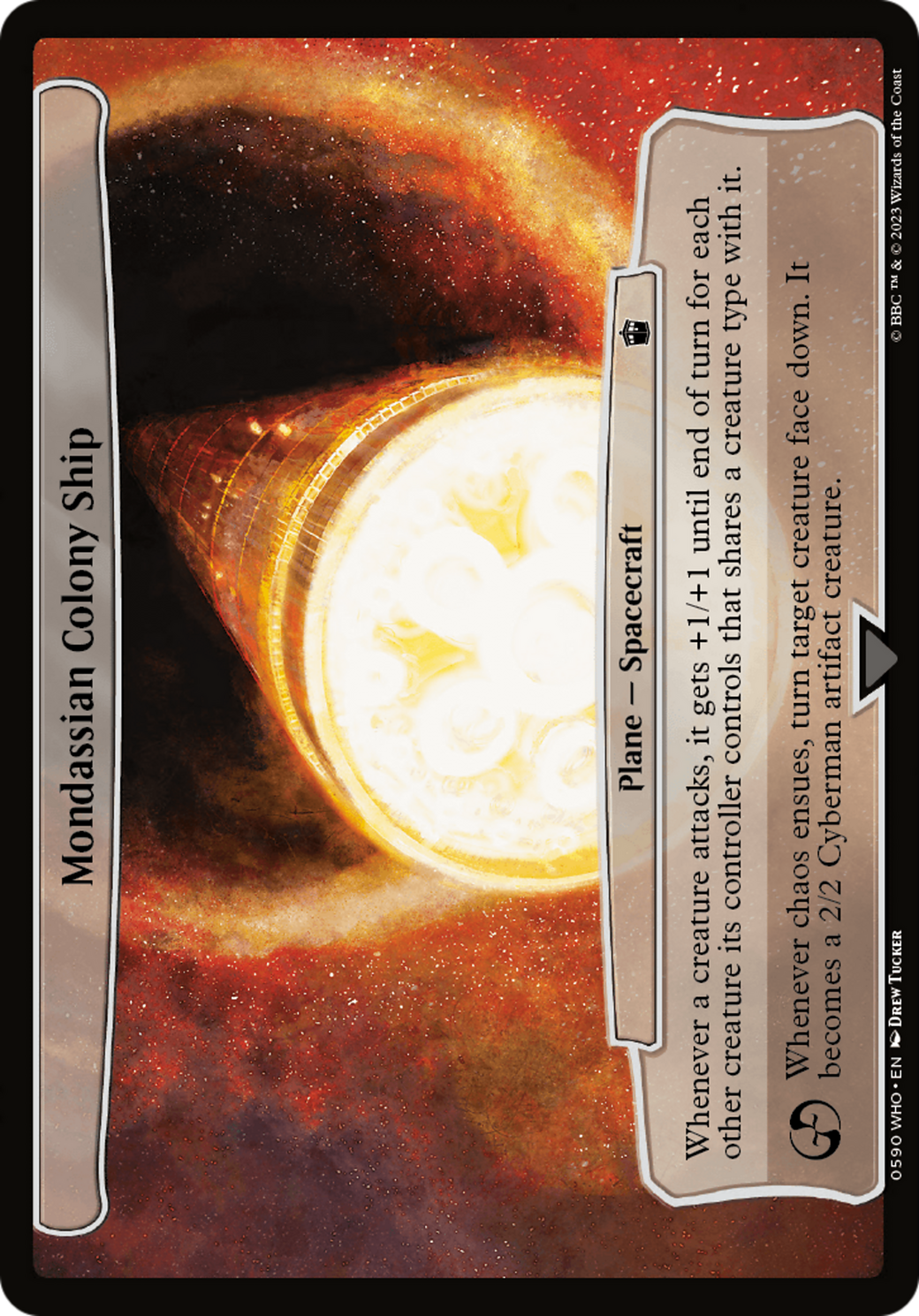 Mondassian Colony Ship [Doctor Who] | Tacoma Games
