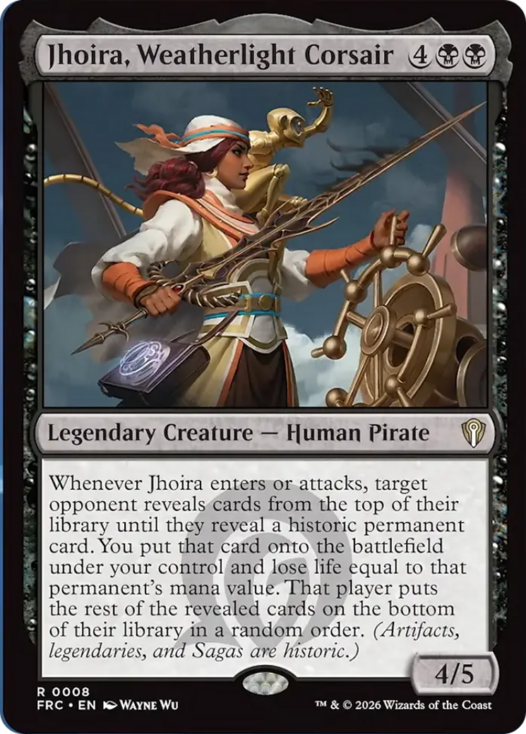 Jhoira, Weatherlight Corsair [Reality Fracture Commander] | Tacoma Games