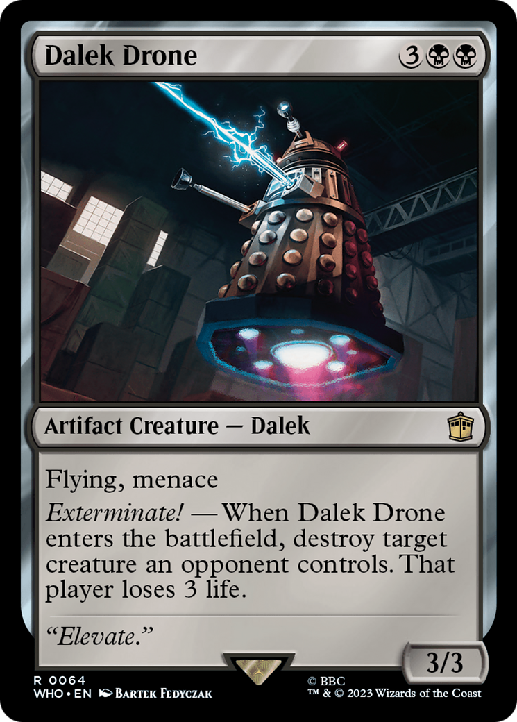 Dalek Drone [Doctor Who] | Tacoma Games