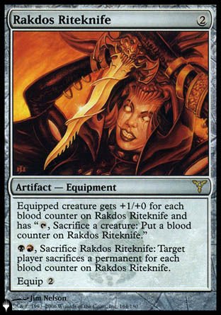 Rakdos Riteknife [The List] | Tacoma Games