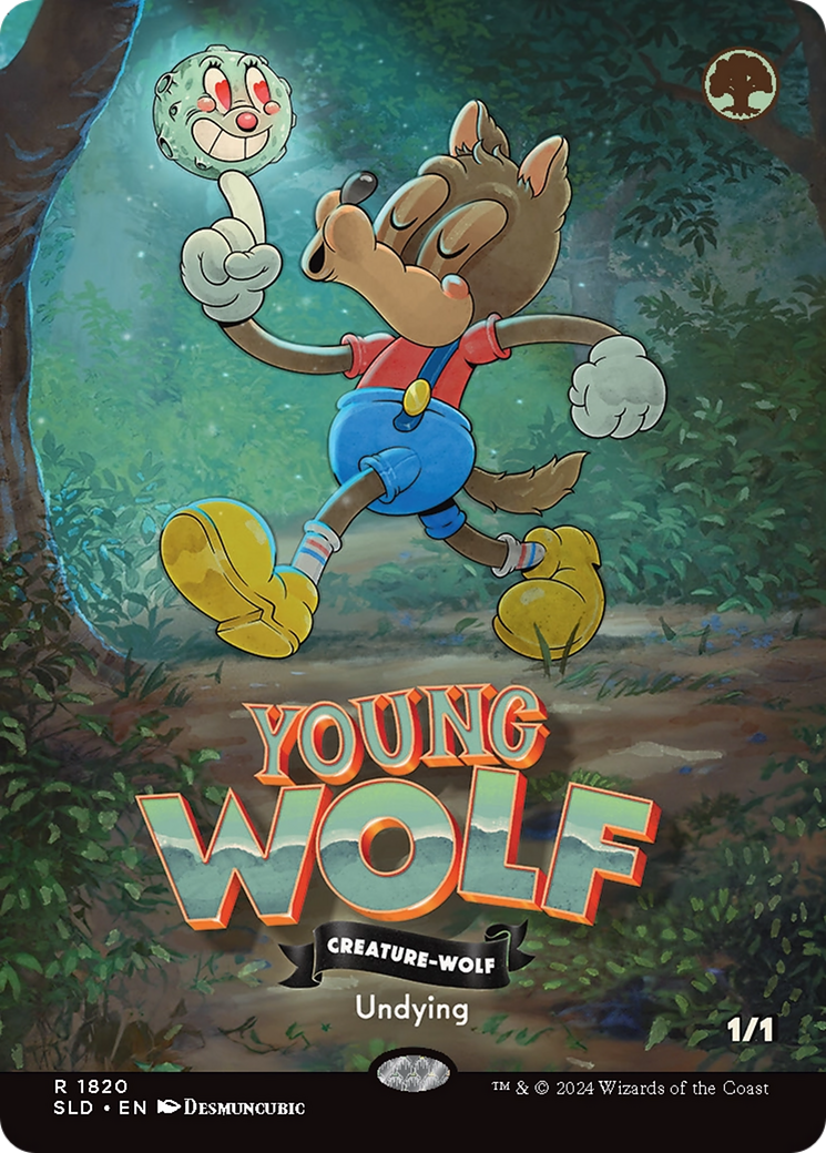 Young Wolf (Rainbow Foil) [Secret Lair Drop Series] | Tacoma Games