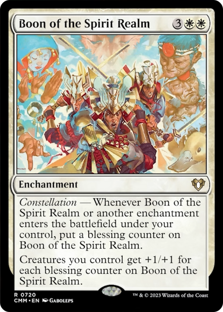 Boon of the Spirit Realm [Commander Masters] | Tacoma Games