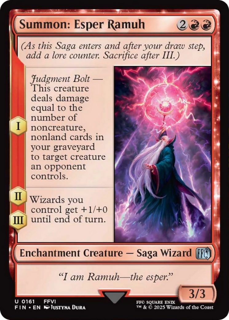 Summon: Esper Ramuh [FINAL FANTASY] | Tacoma Games