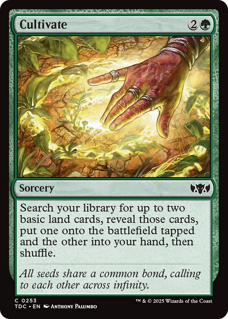 Cultivate [Tarkir: Dragonstorm Commander] | Tacoma Games