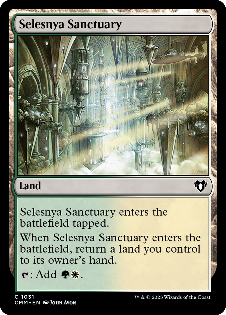 Selesnya Sanctuary [Commander Masters] | Tacoma Games