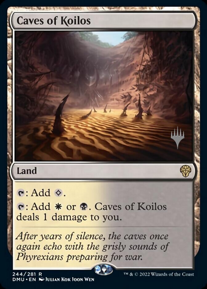 Caves of Koilos (Promo Pack) [Dominaria United Promos] | Tacoma Games