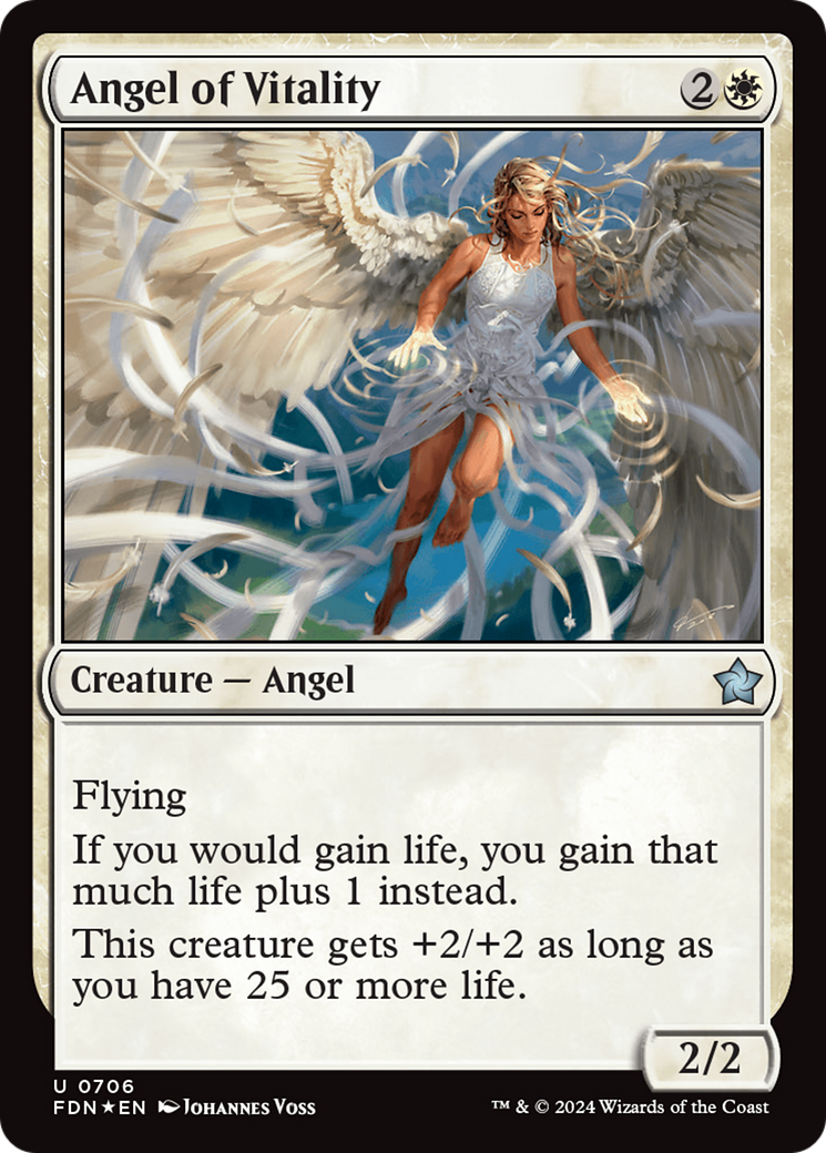 Angel of Vitality [Foundations] | Tacoma Games