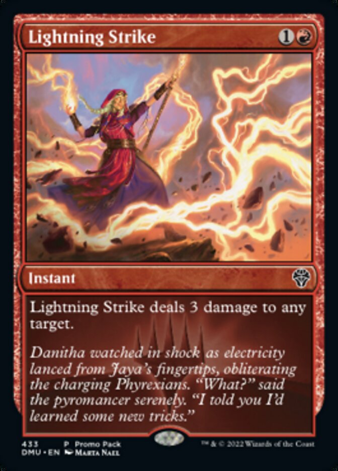 Lightning Strike (Promo Pack) [Dominaria United Promos] | Tacoma Games