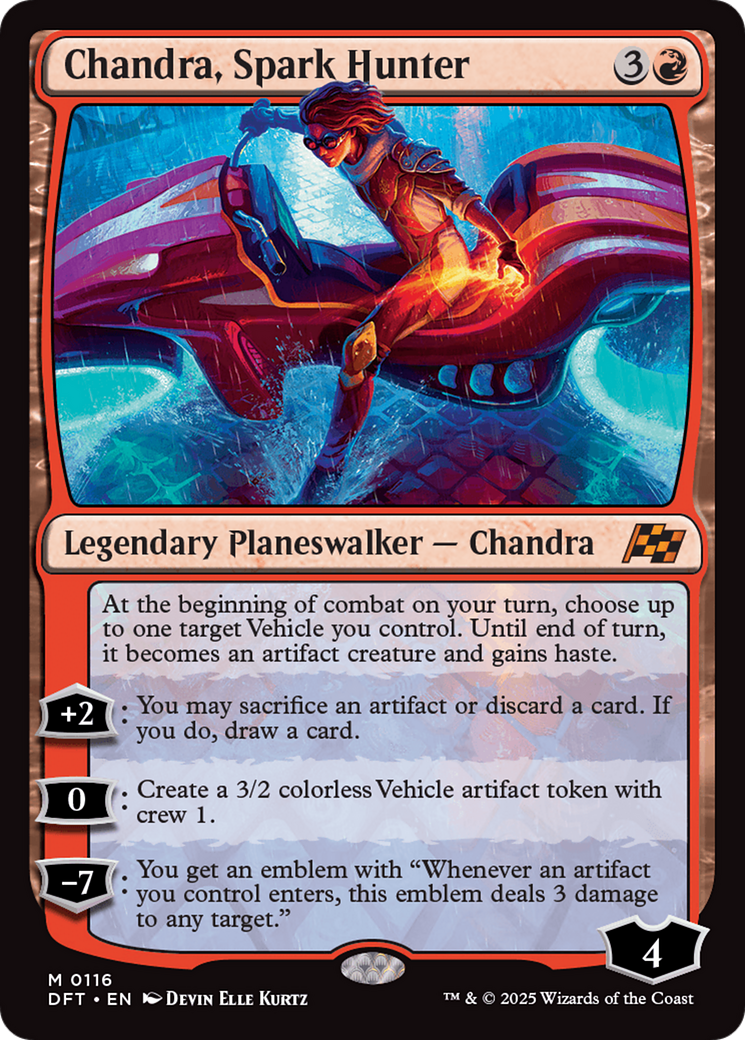 Chandra, Spark Hunter [Aetherdrift] | Tacoma Games