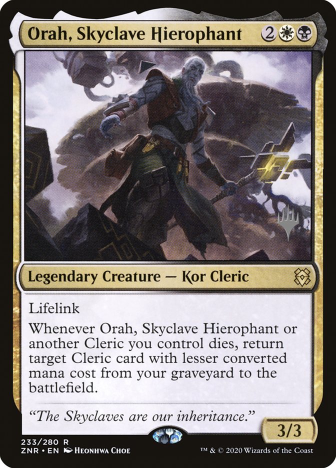 Orah, Skyclave Hierophant (Promo Pack) [Zendikar Rising Promos] | Tacoma Games