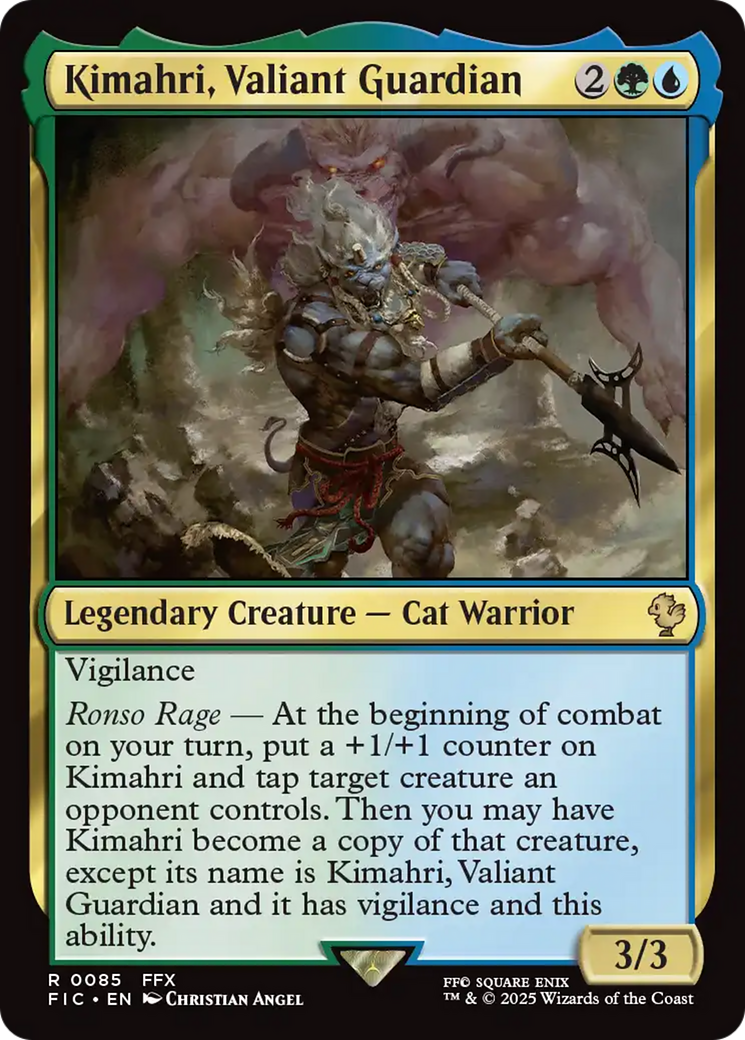 Kimahri, Valiant Guardian [FINAL FANTASY Commander] | Tacoma Games