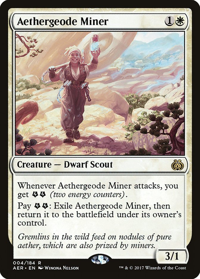 Aethergeode Miner [Aether Revolt] | Tacoma Games