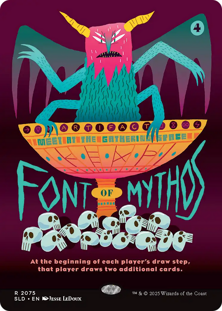 Font of Mythos (Rainbow Foil) [Secret Lair Drop Series] | Tacoma Games