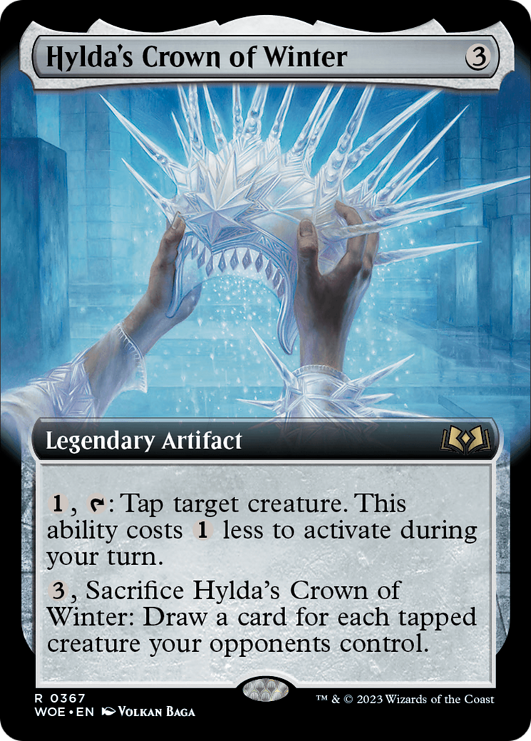 Hylda's Crown of Winter (Extended Art) [Wilds of Eldraine] | Tacoma Games