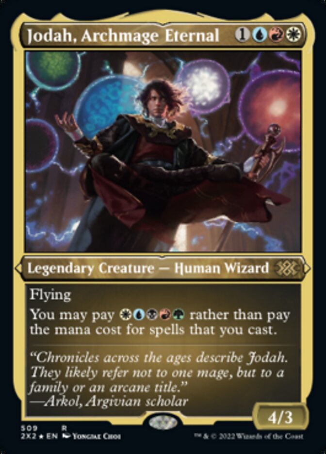 Jodah, Archmage Eternal (Foil Etched) [Double Masters 2022] | Tacoma Games