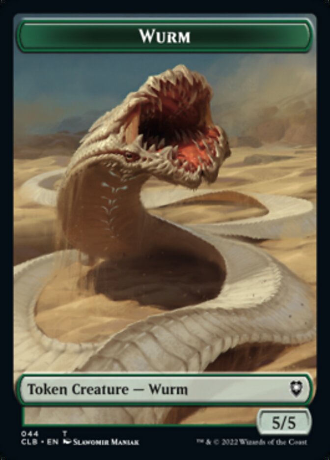 Phyrexian Beast // Wurm Double-Sided Token [Commander Legends: Battle for Baldur's Gate Tokens] | Tacoma Games