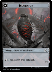 Incubator // Phyrexian (17) Double-Sided Token [March of the Machine Tokens] | Tacoma Games